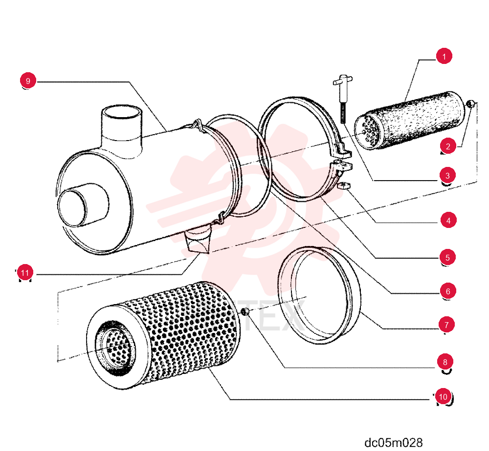AIR FILTER 75312872
