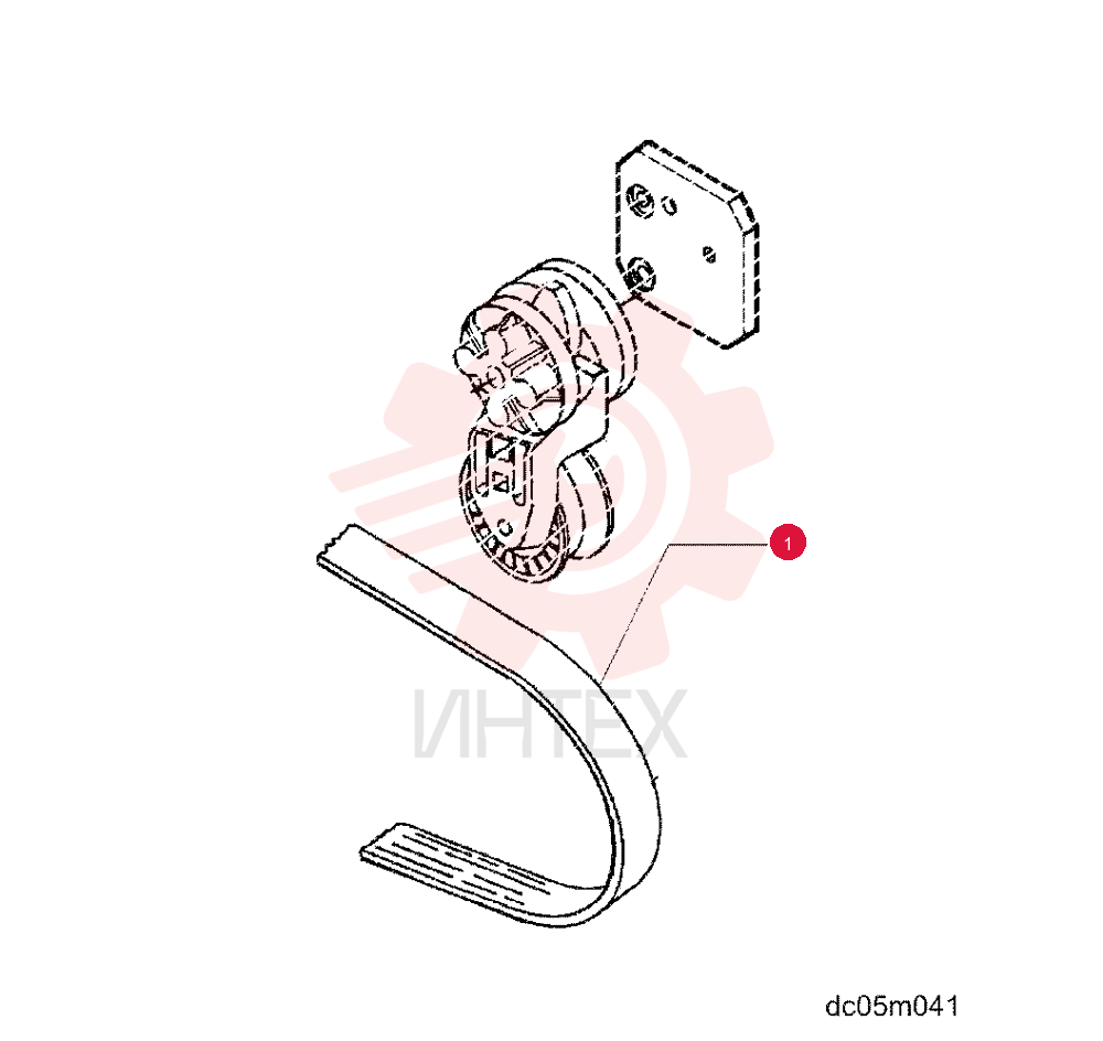 BELT, TRANSMISSION 75206859