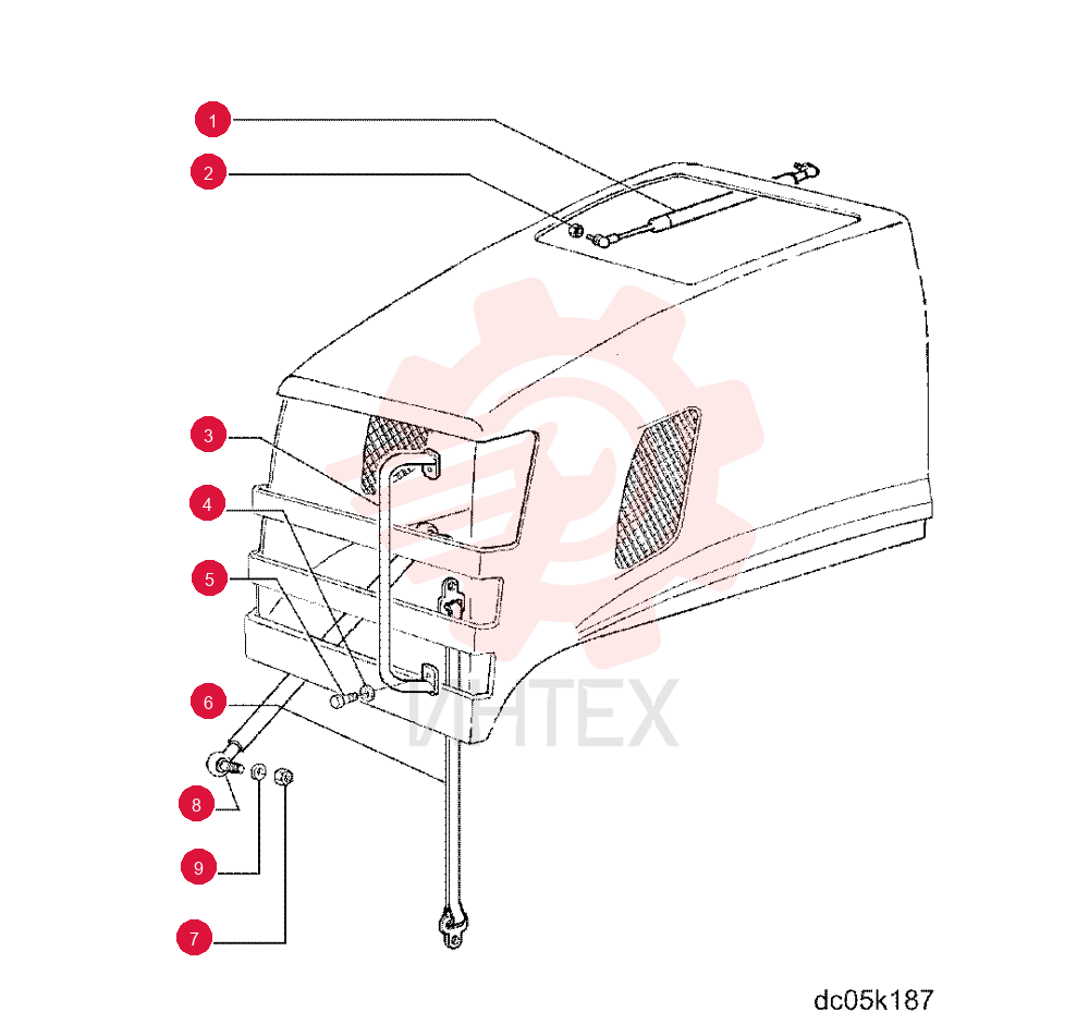 GAS STRUT 75257868