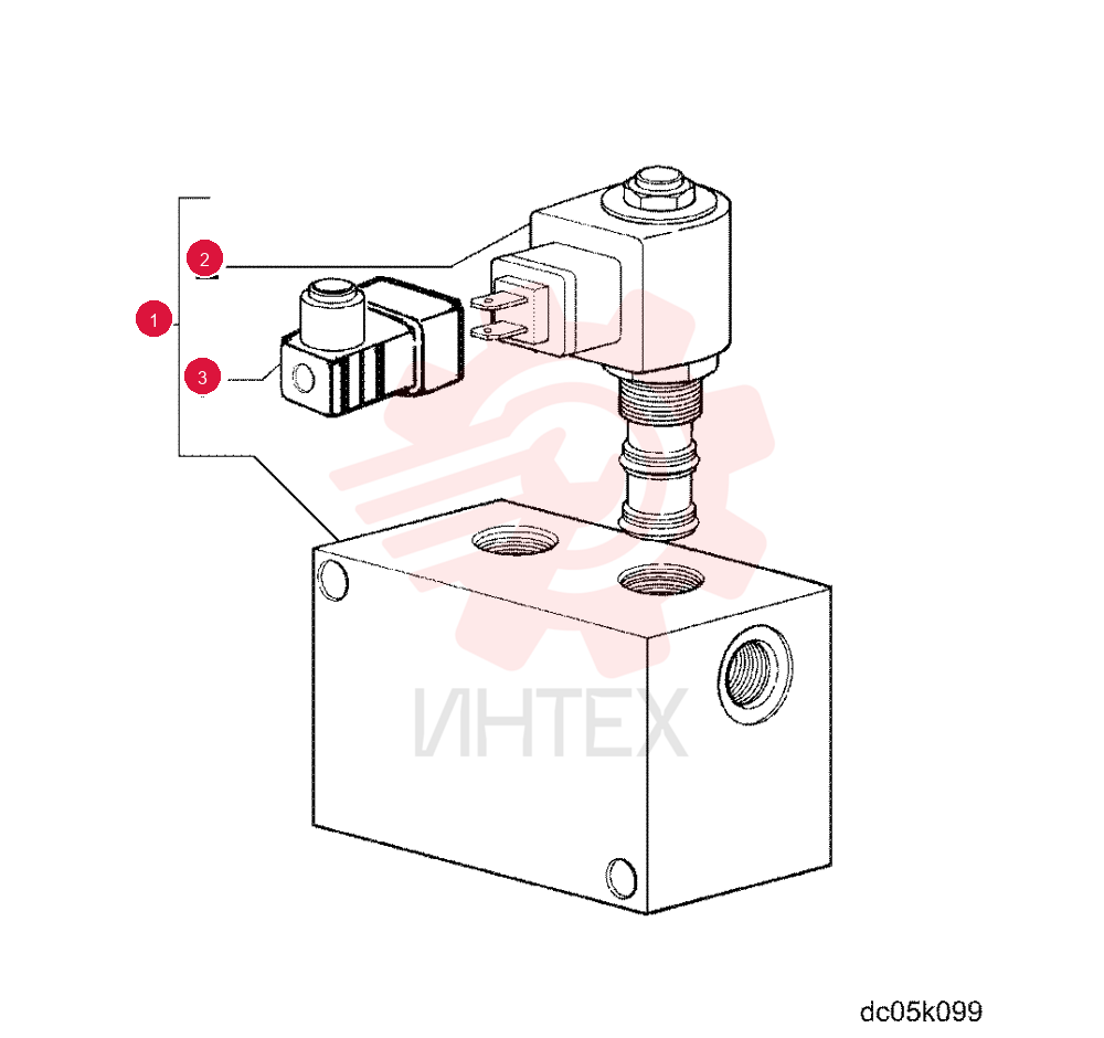 HYDRAULIC VALVE 75255849