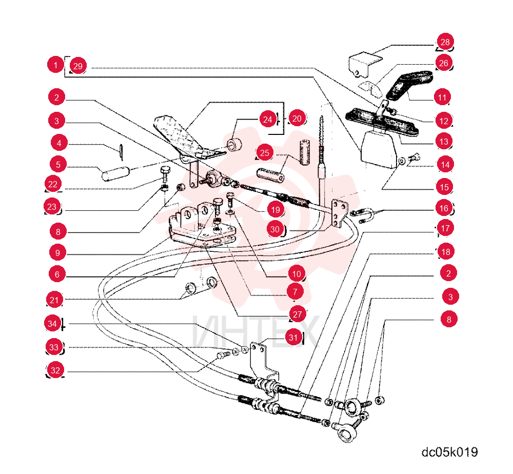 LEVER 85802905