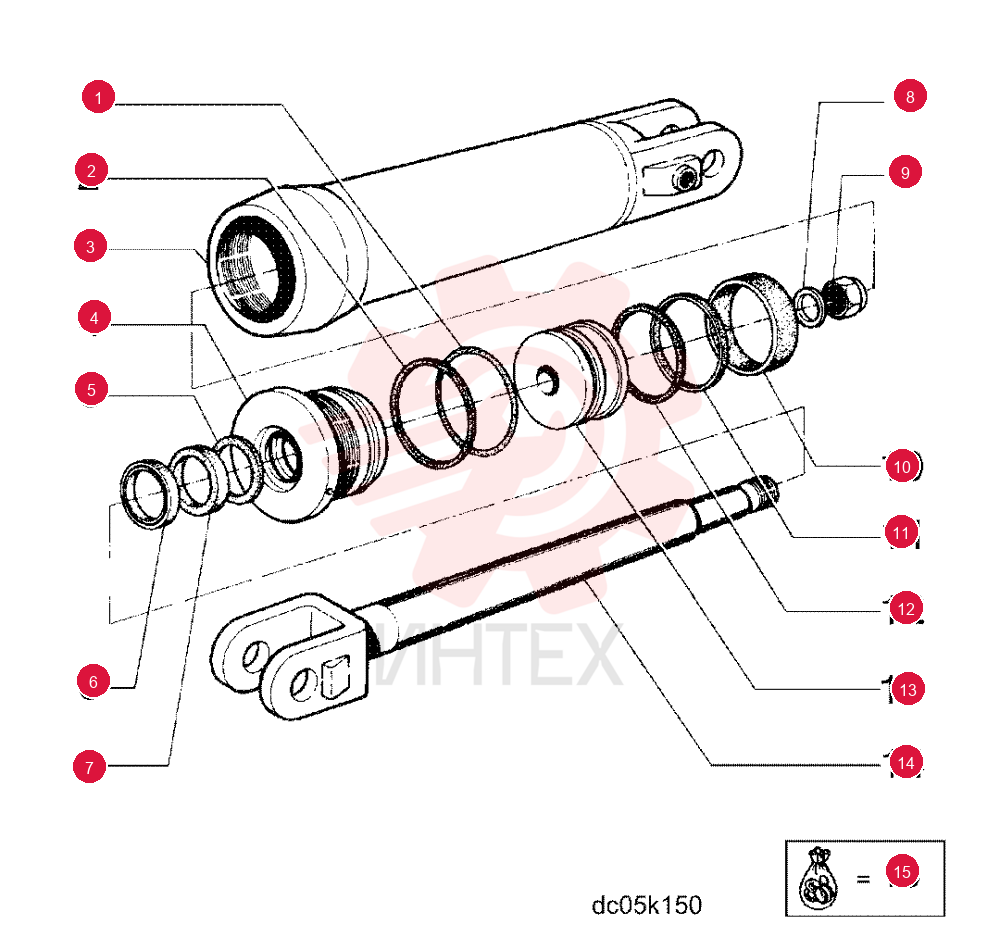 O-RING,0.139" Thk x 3.734" ID, -240, Cl 6, 90 Duro