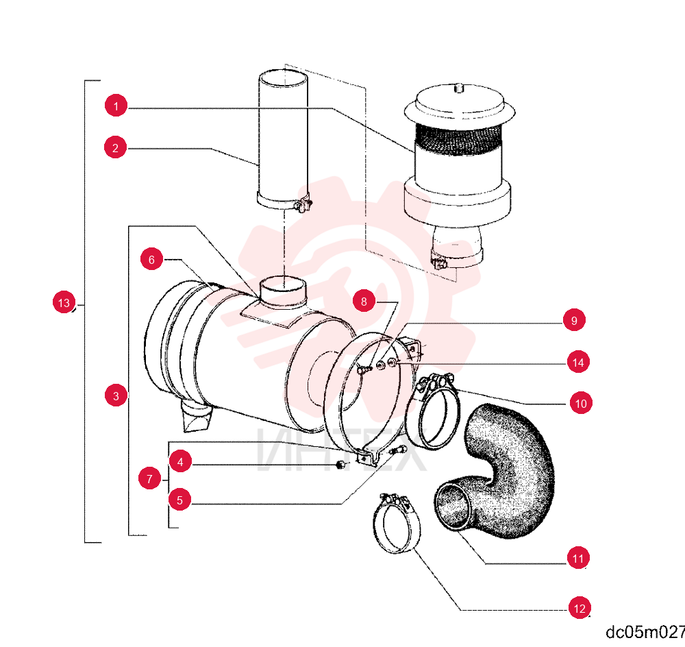 FILTER ASSY 75261234