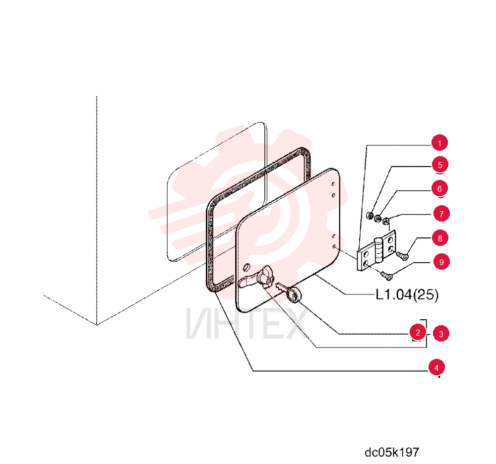 HINGE 75313357