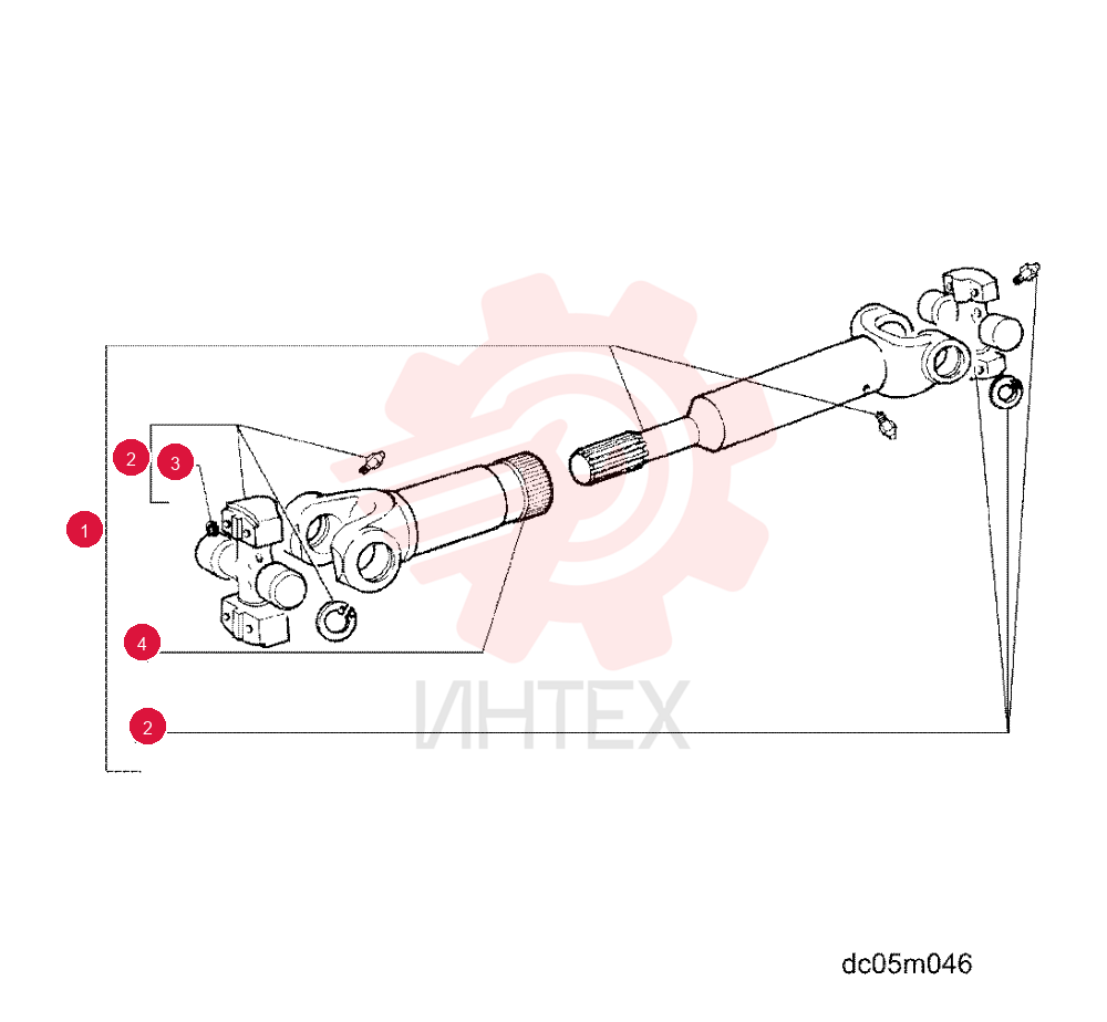 PROPELLER SHAFT 75250895