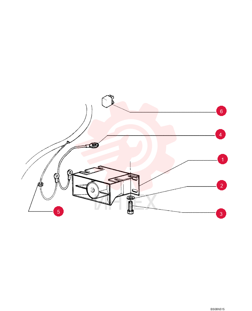 BACKUP ALARM 73131968
