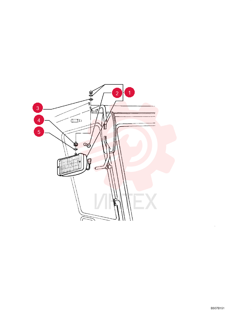 FRONT LAMP 75253793