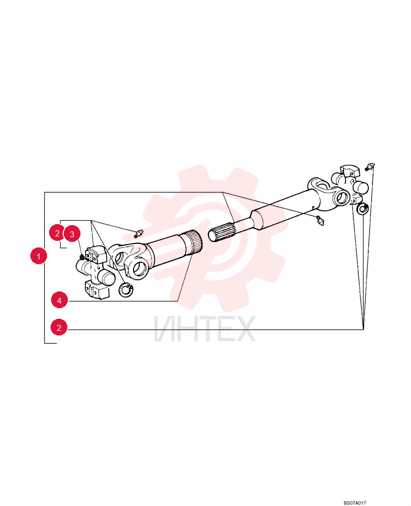 PROPELLER SHAFT 75250895