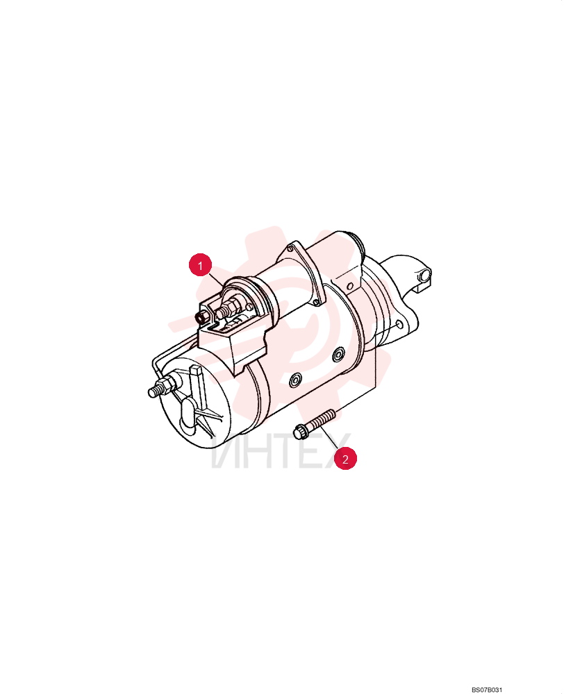 STARTER MOTOR 75264240