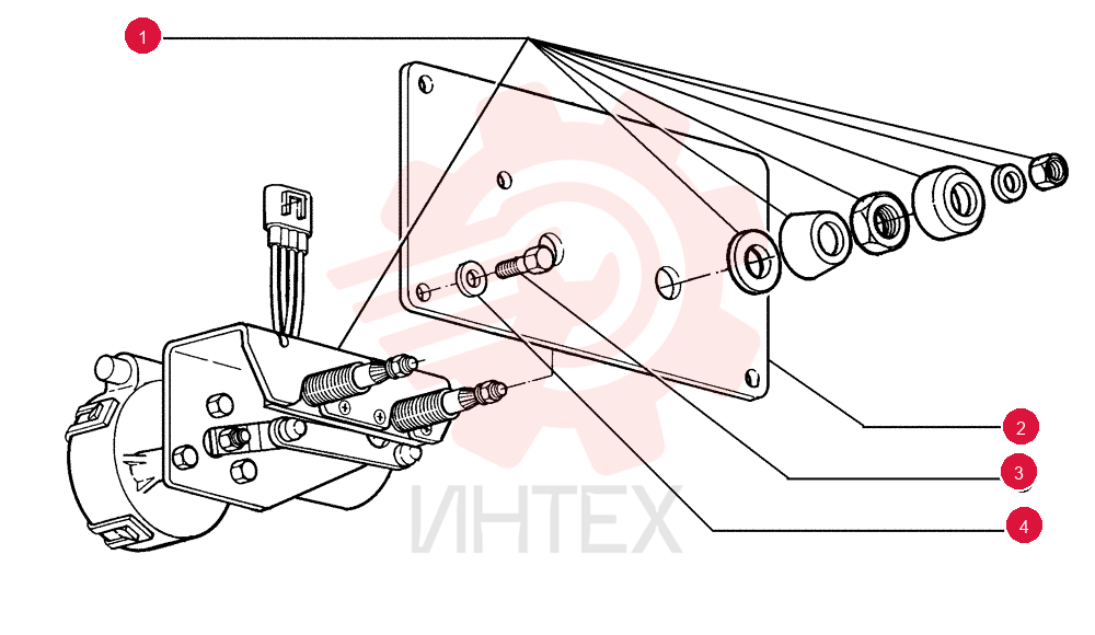 WIPER MOTOR 75313349 (2)