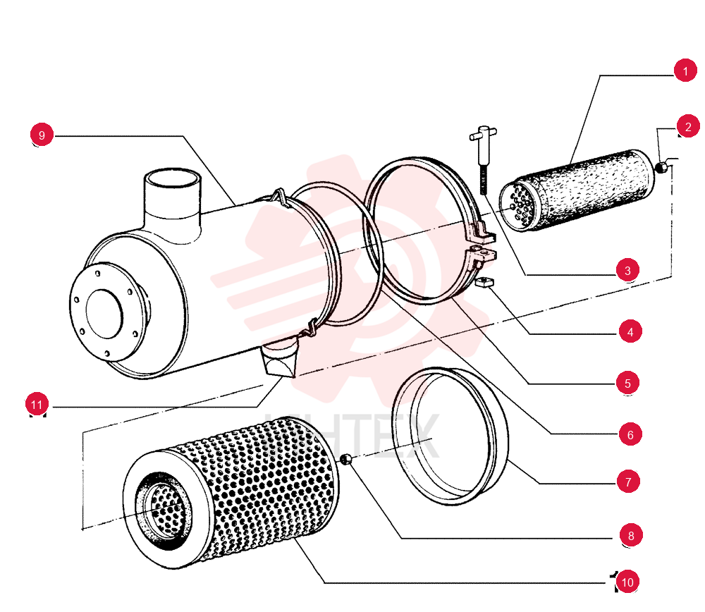 AIR FILTER 75312872