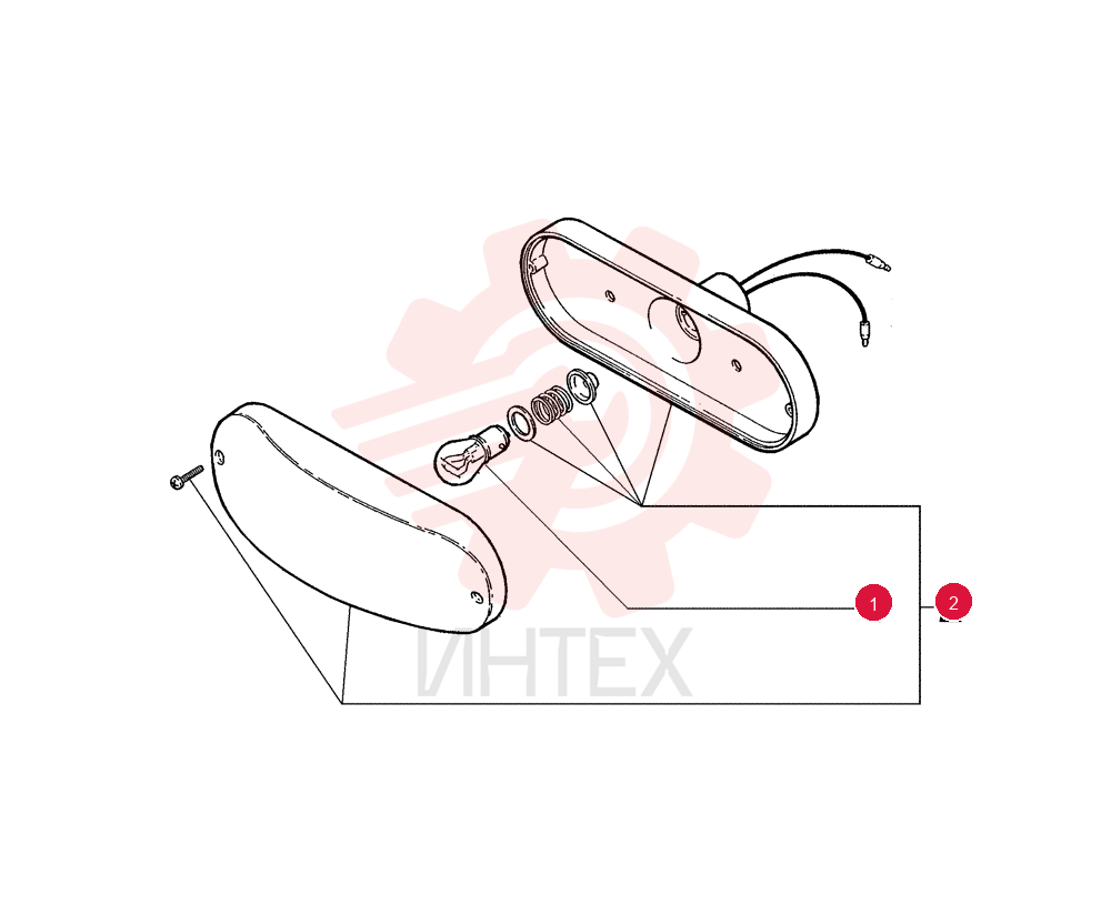 BULB,P21W, 24V, 21W