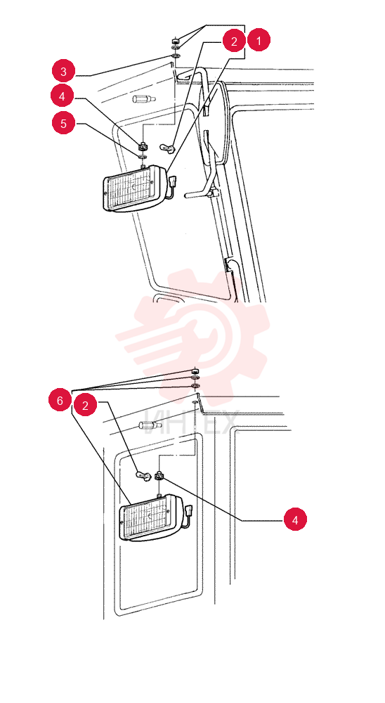 FRONT LAMP 75253793
