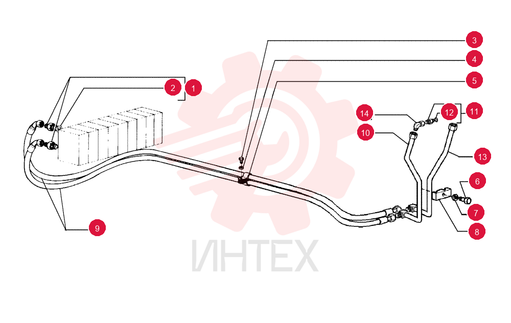 HYD CONNECTOR 70922457