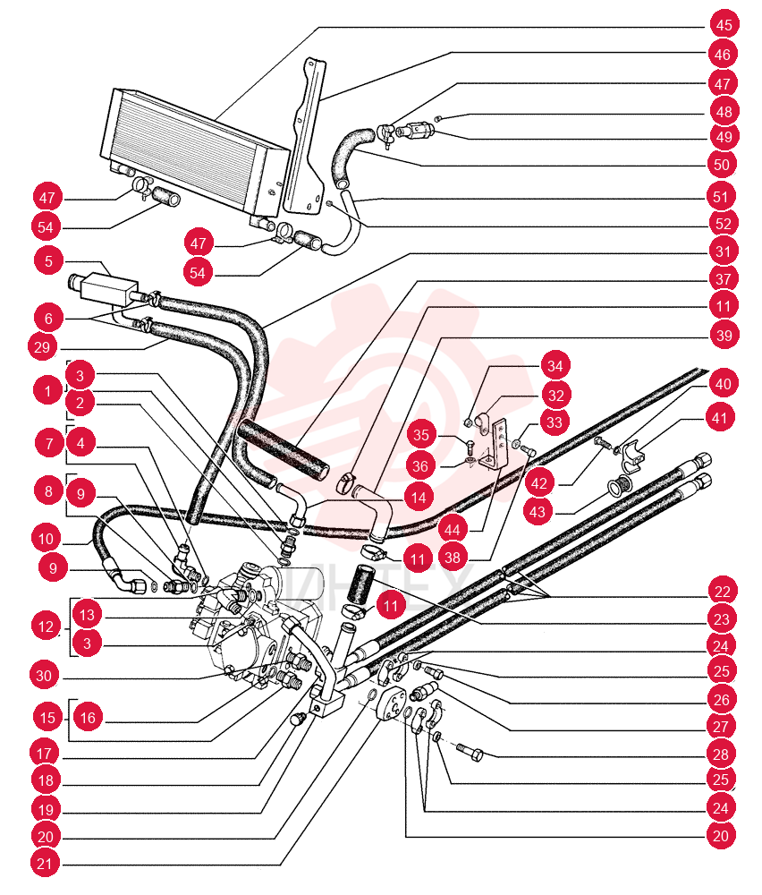 HYD CONNECTOR 87640128