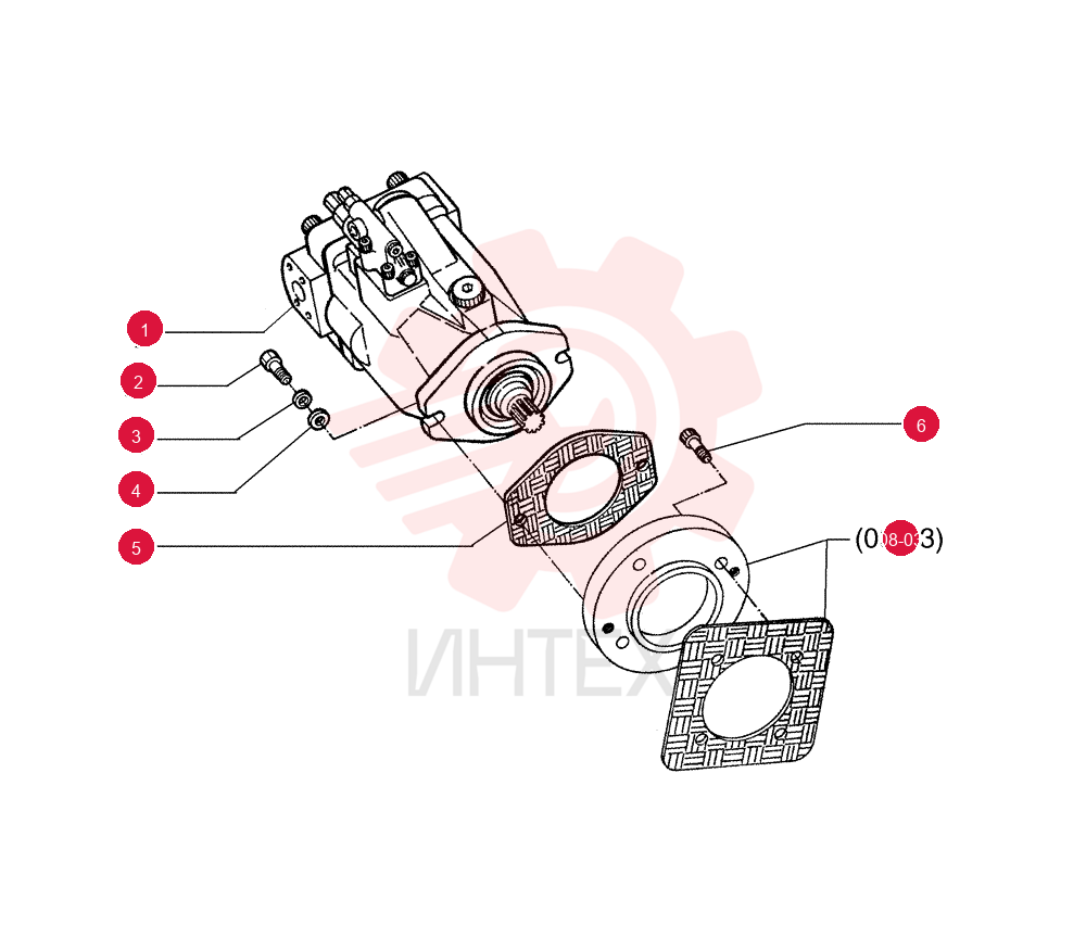 HYDRAULIC PUMP,90 CC