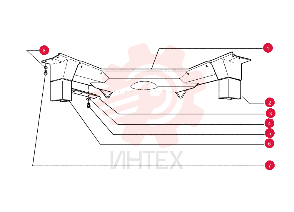 PLASTIC PLATE 71103241