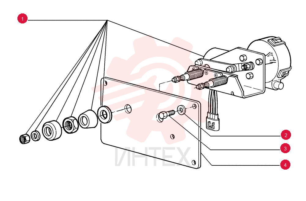 WIPER MOTOR 75313349 (1)