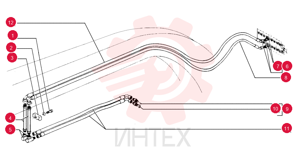 BOLT,Hex, M12 x 1.25 x 60mm, Cl 10.9
