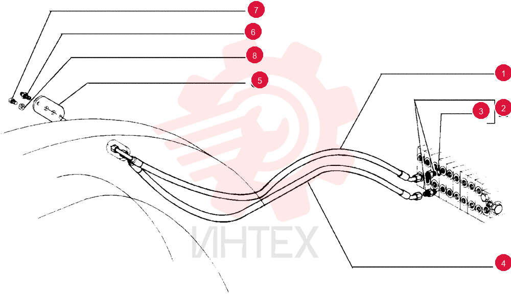 FLEXIBLE HOSE 75251187