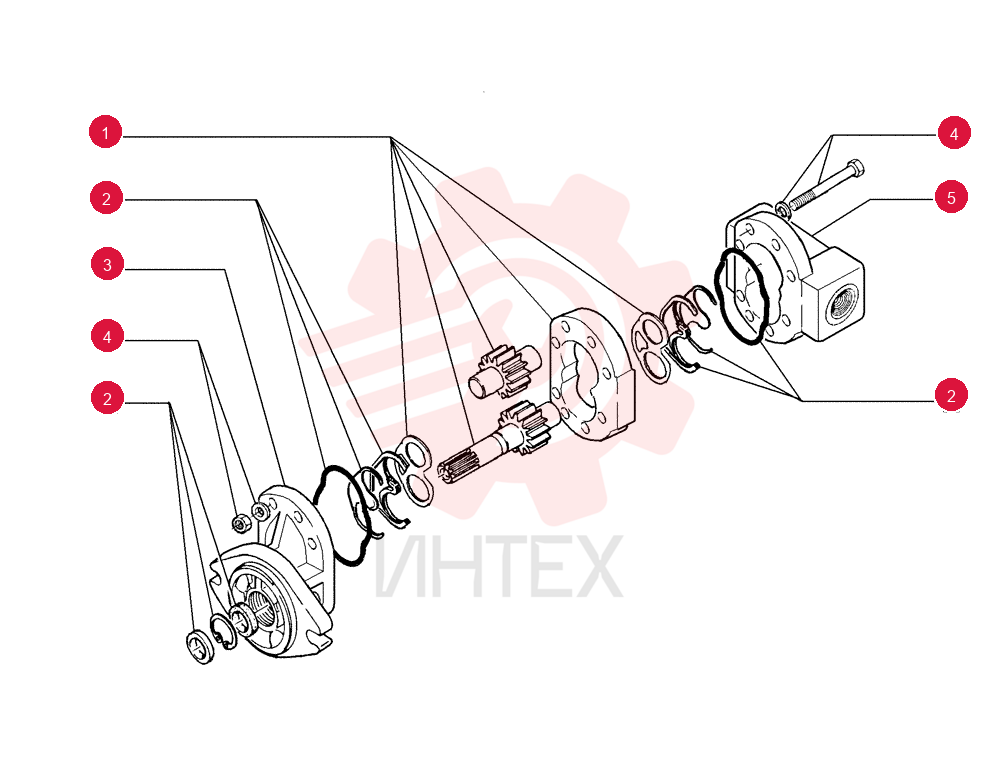 HYDRAULIC PUMP,23.11 CC