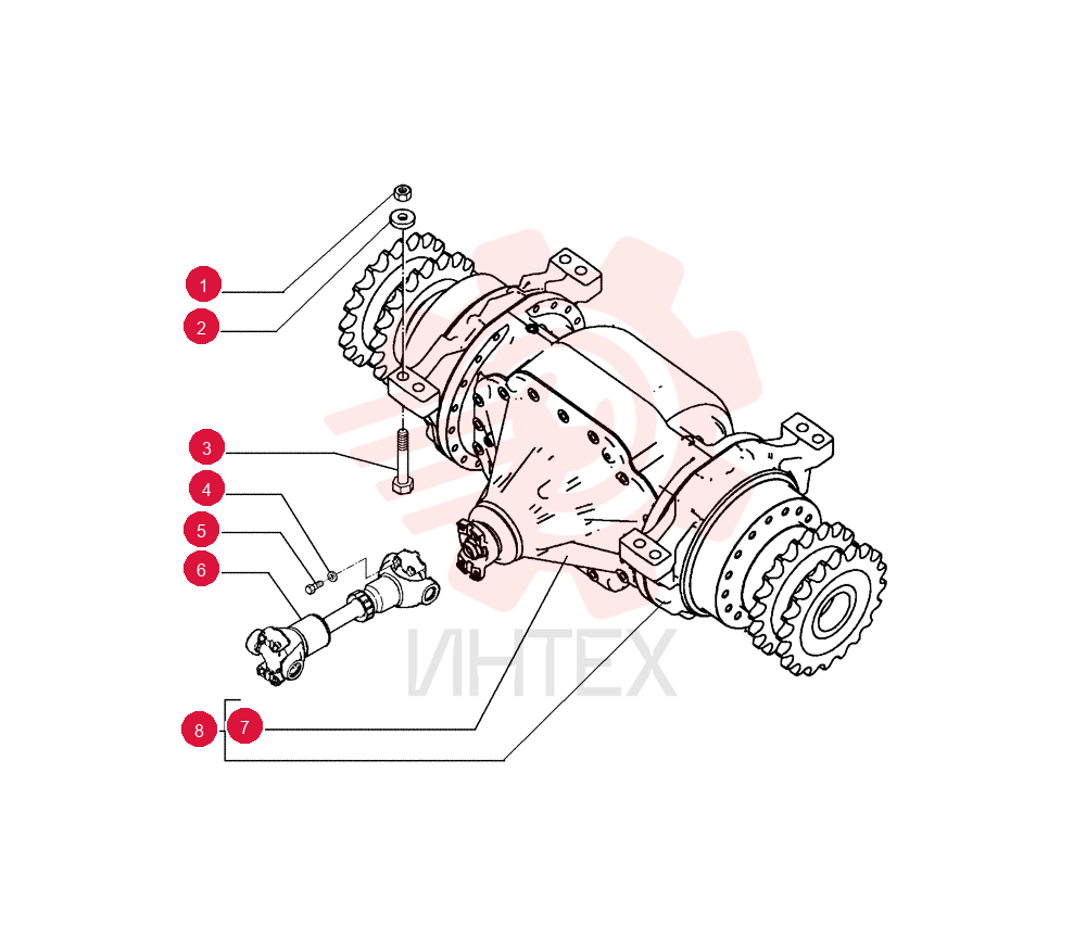 NUT,M24 x 2, Cl 10