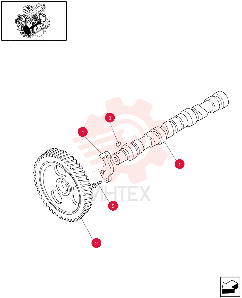 CAMSHAFT 76193248