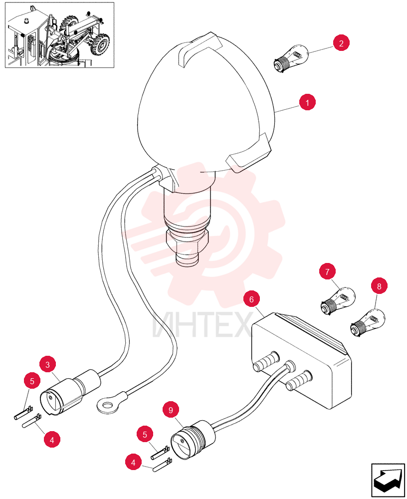 HEADLAMP 73163560