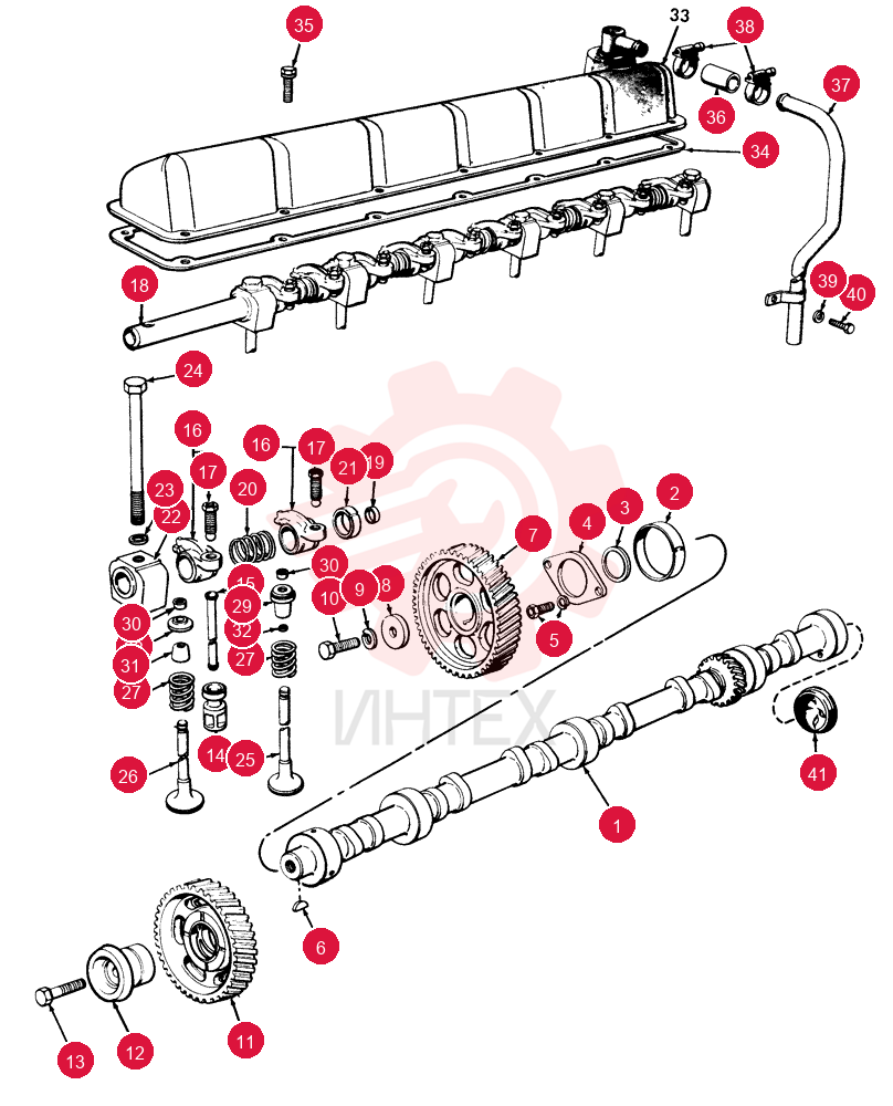 CAMSHAFT D0NN6250A