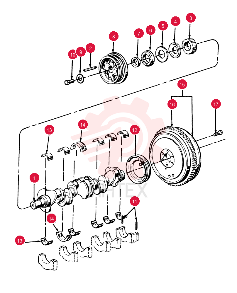 CRANKSHAFT C7NN6303C