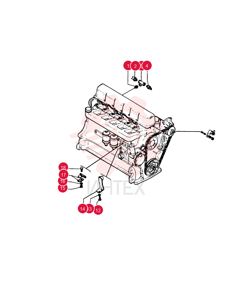 HYD CONNECTOR 370616112