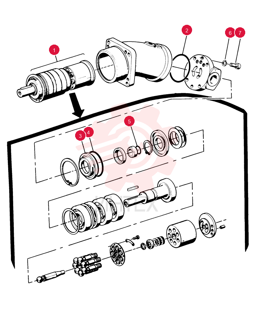 HYDRAULIC MOTOR 358025254