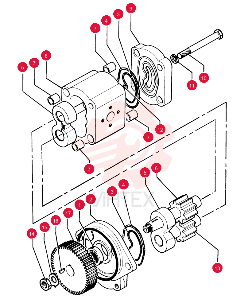HYDRAULIC PUMP 360112001