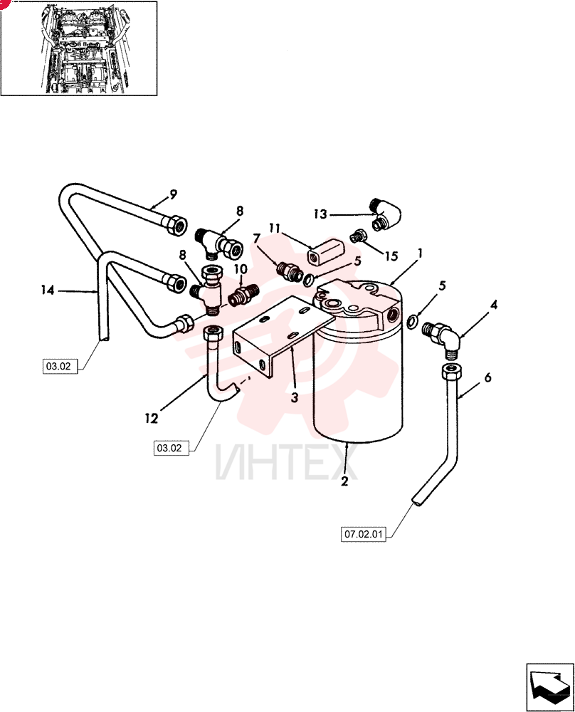 FILTER ASSY 634957