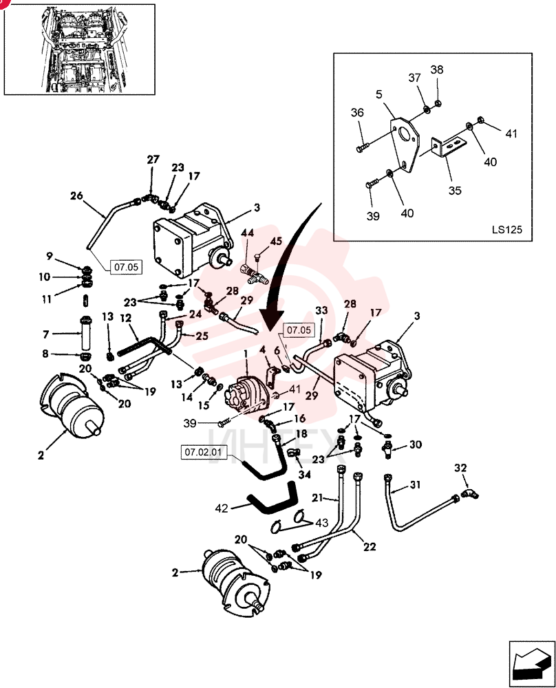 HYDRAULIC PUMP,8.39 CC 763947 (1)