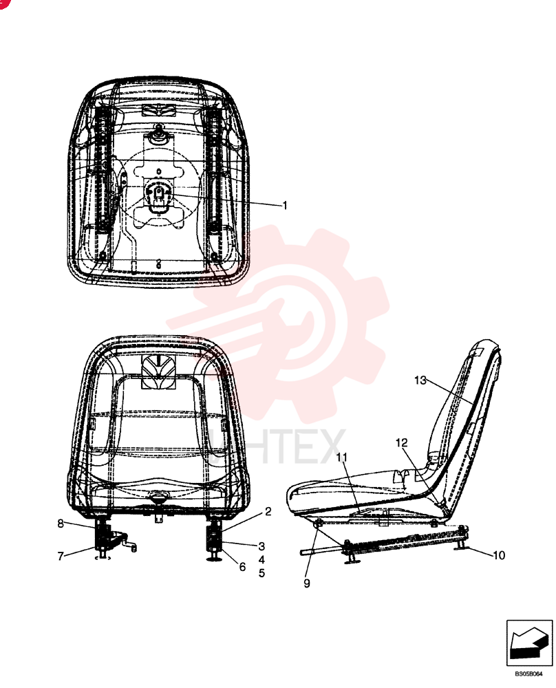 DRIVER SEAT 87019258 (2)