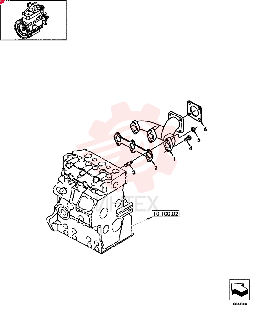 MANIFOLD SBA135616600