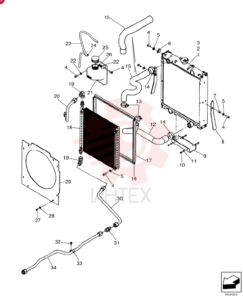 RADIATOR 87033479