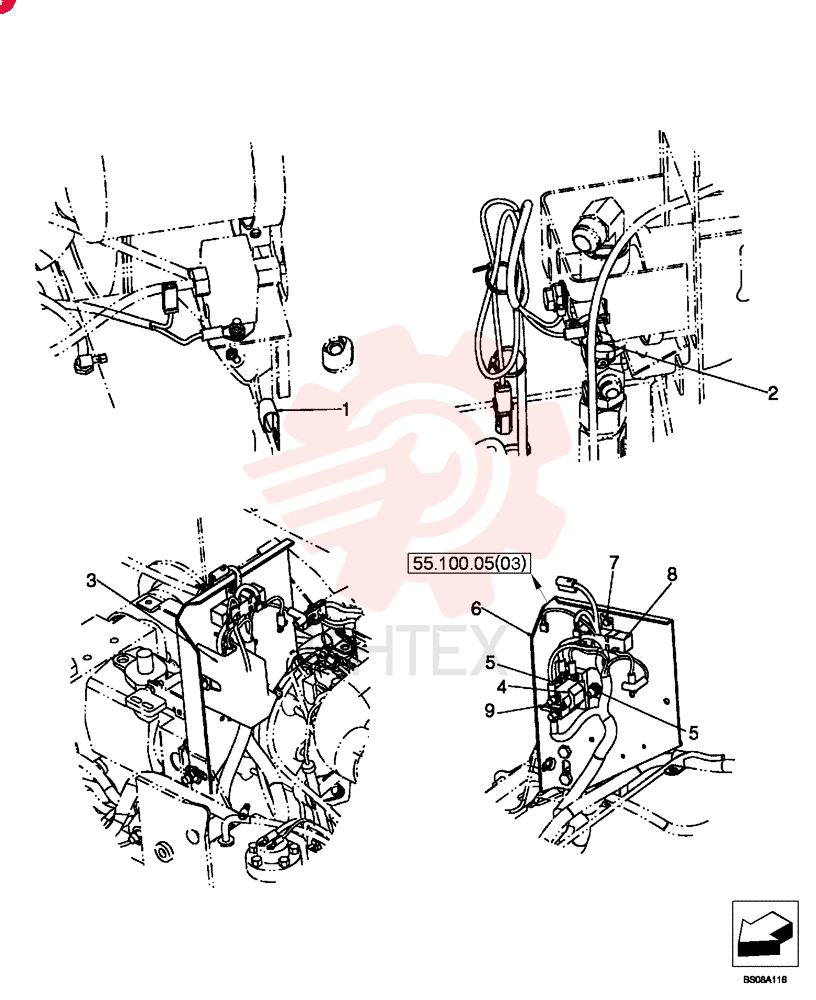 WIRE CLAMP,J 134579