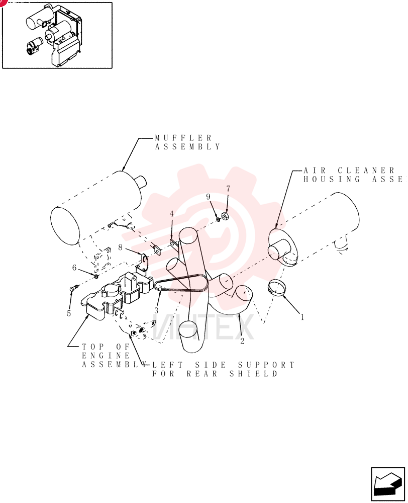 COLLAR,50mm - 65mm, Worm Gear