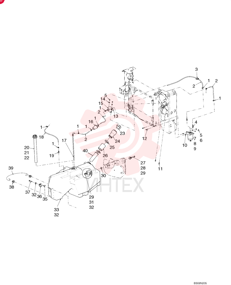 HOSE CLAMP,6.3mm - 15.7mm, SAE # 4