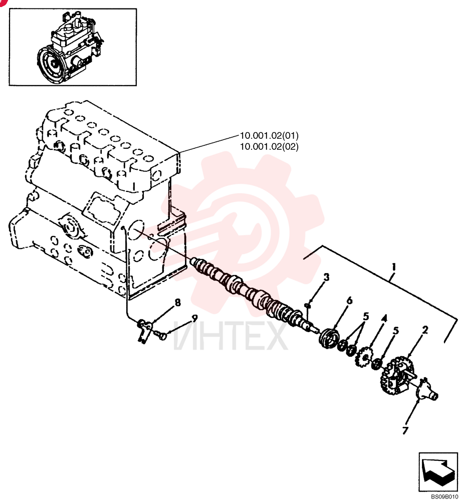 CAMSHAFT SBA120026320