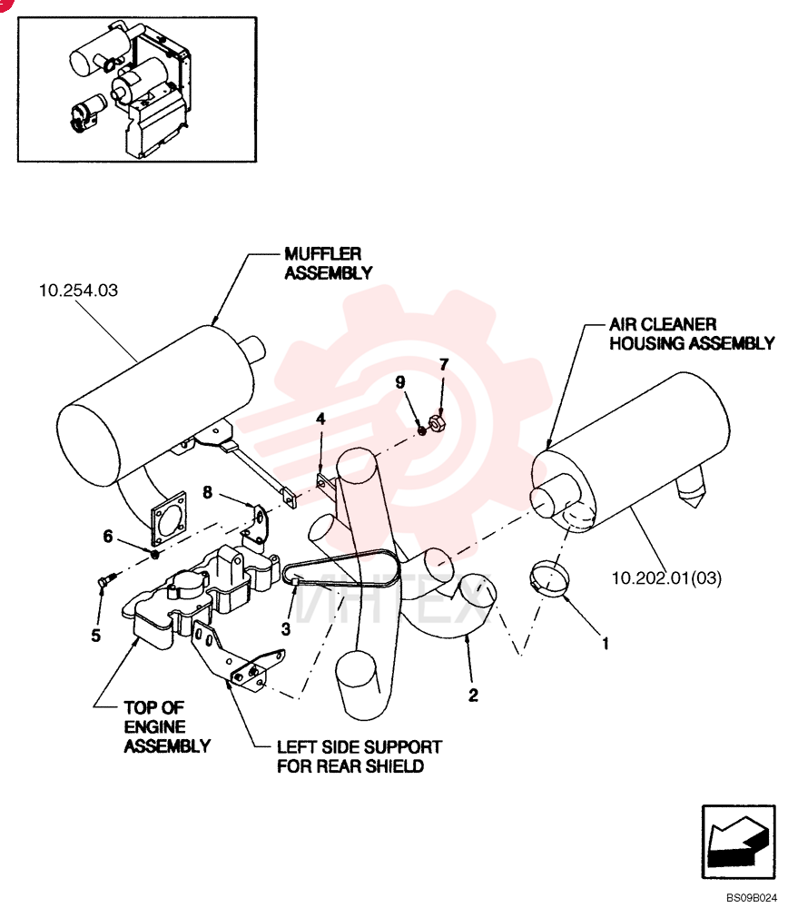 COLLAR,50mm - 65mm, Worm Gear