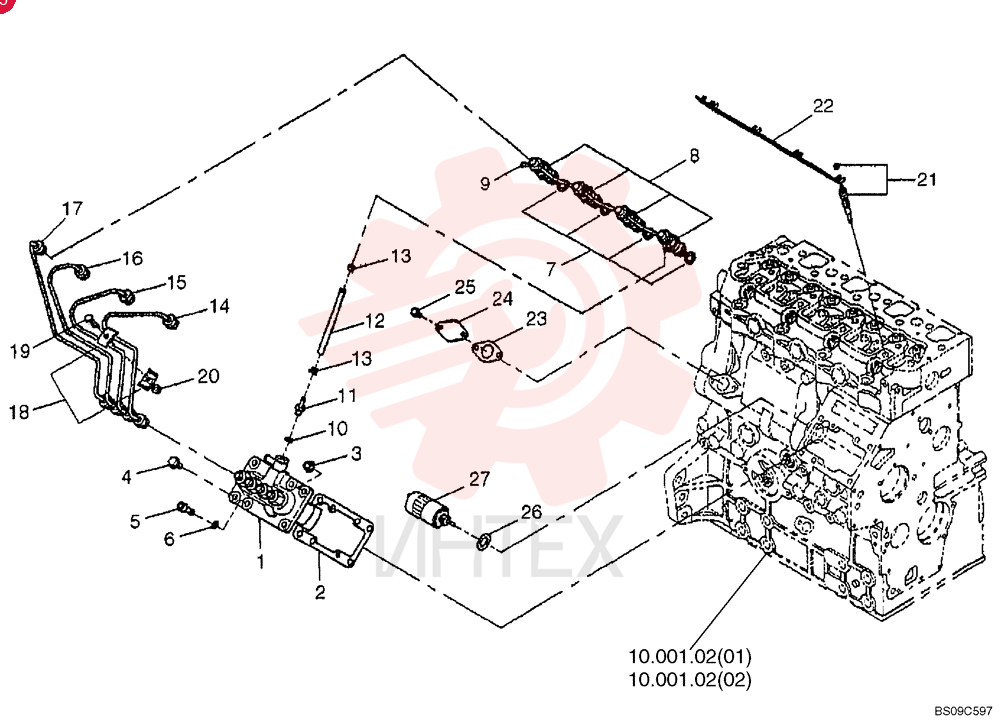 FUEL INJECTION PUMP SBA131011100