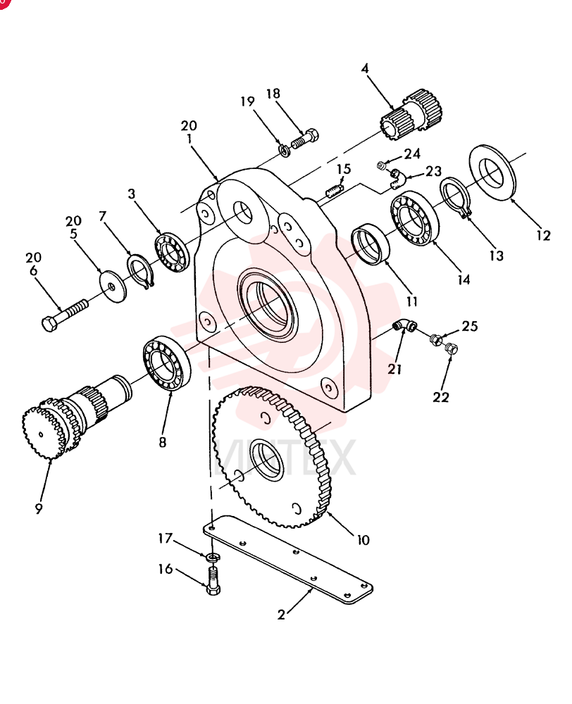 GEARBOX 9829927