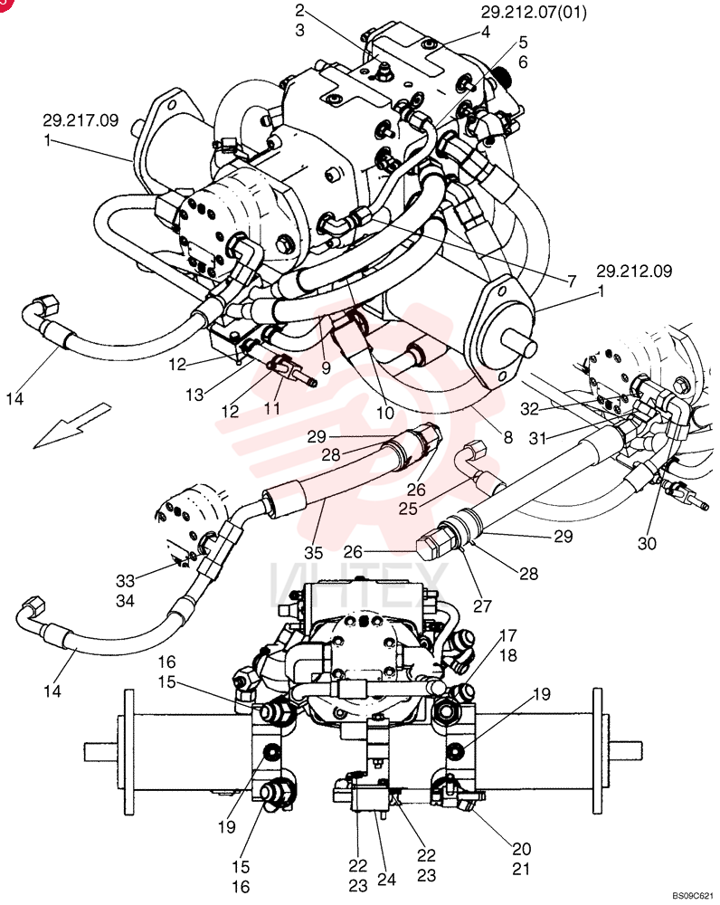 HYDRAULIC MOTOR 9842194 (1)