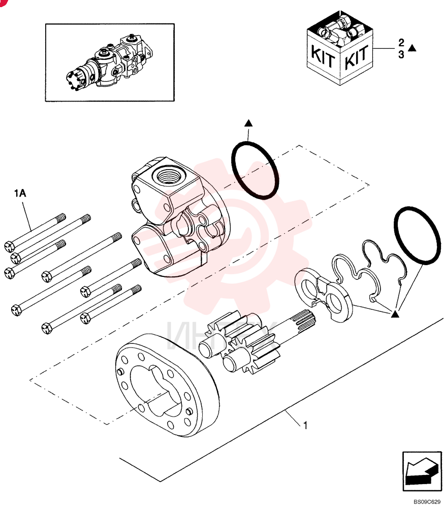 HYDRAULIC PUMP 86566182