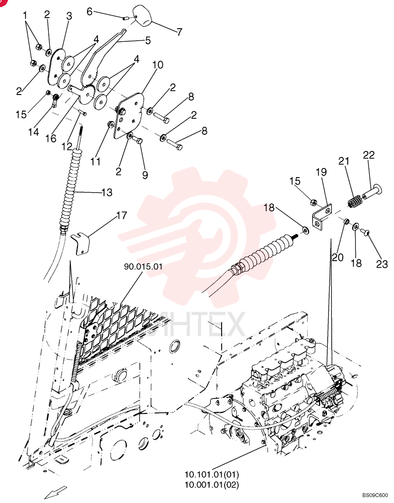 LOCK NUT,Prev Torque, 5/16" - 24, Type Non-Directional