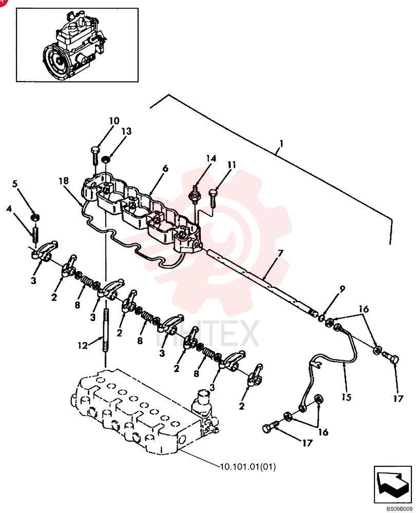 ROCKER ARM SBA120036393