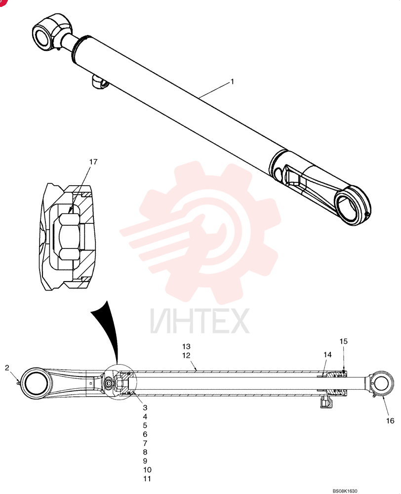 LIFT CYLINDER 87736741